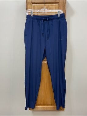 Saucony Navy Blue Joggers with Drawstring Size Medium